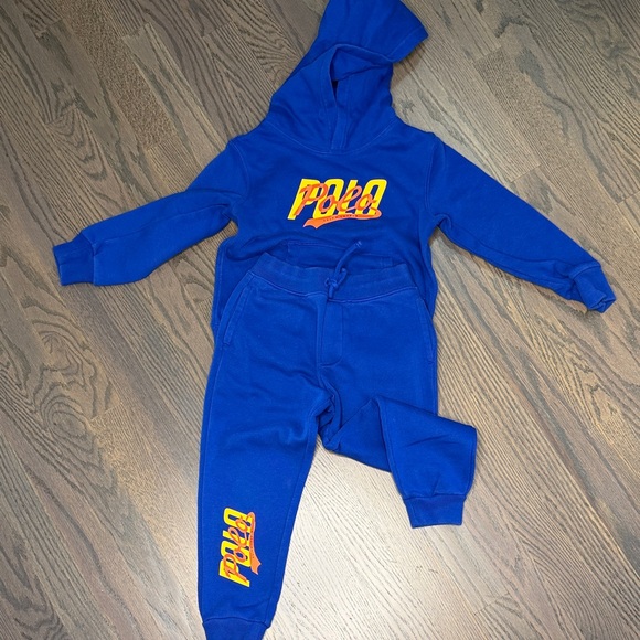 Polo by Ralph Lauren Kids Blue Jogger Set
